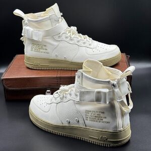 Nike SF Air Force 1 Mid 'Olive Ivory'